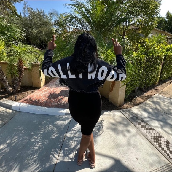 Hollywood cropped jacket - Picture 3 of 5